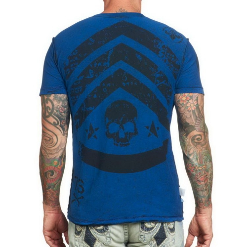 Двусторонняя футболка Affliction Grindhouse Conqueror T-shirt фото
